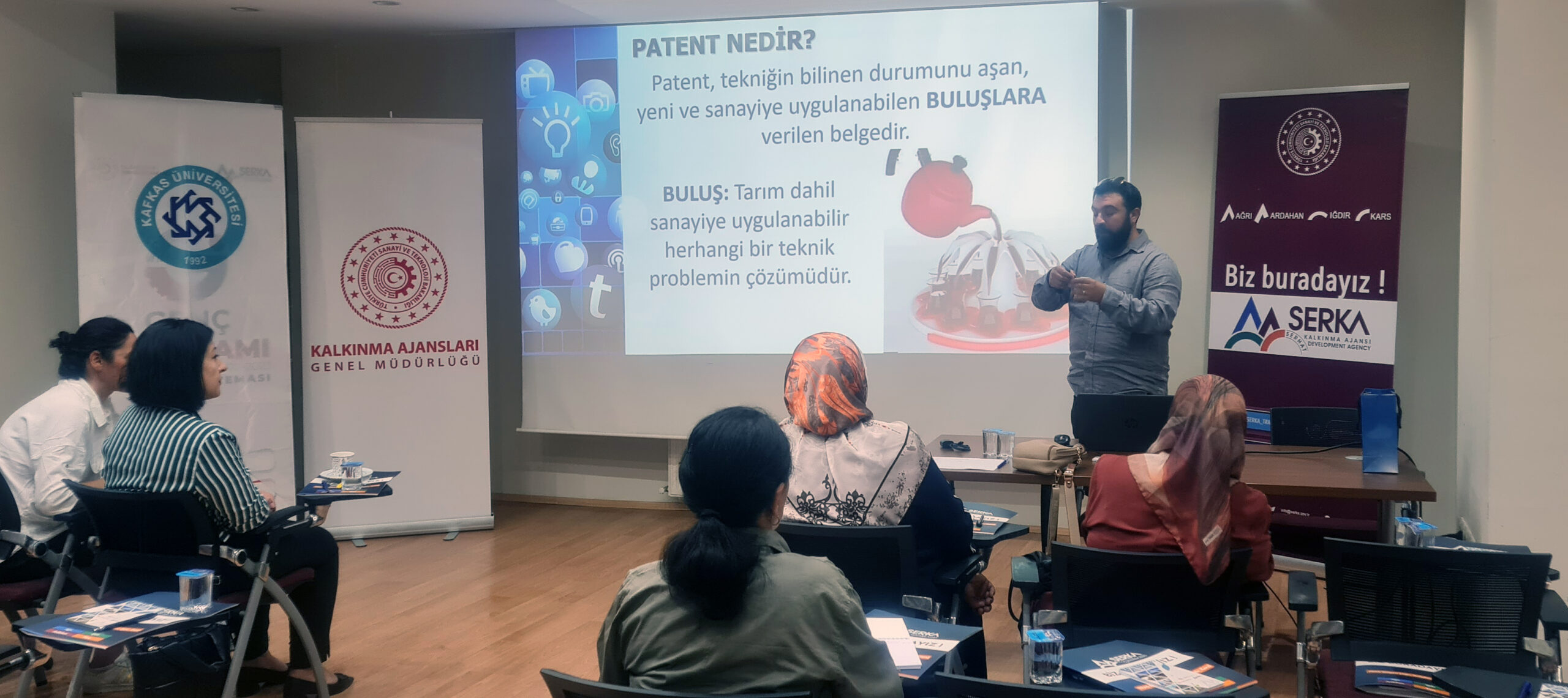 SERKA, KARSLI KADIN GİRİŞİMCİLERE FİKRİ MÜLKİYETİN KAPILARINI AÇTI