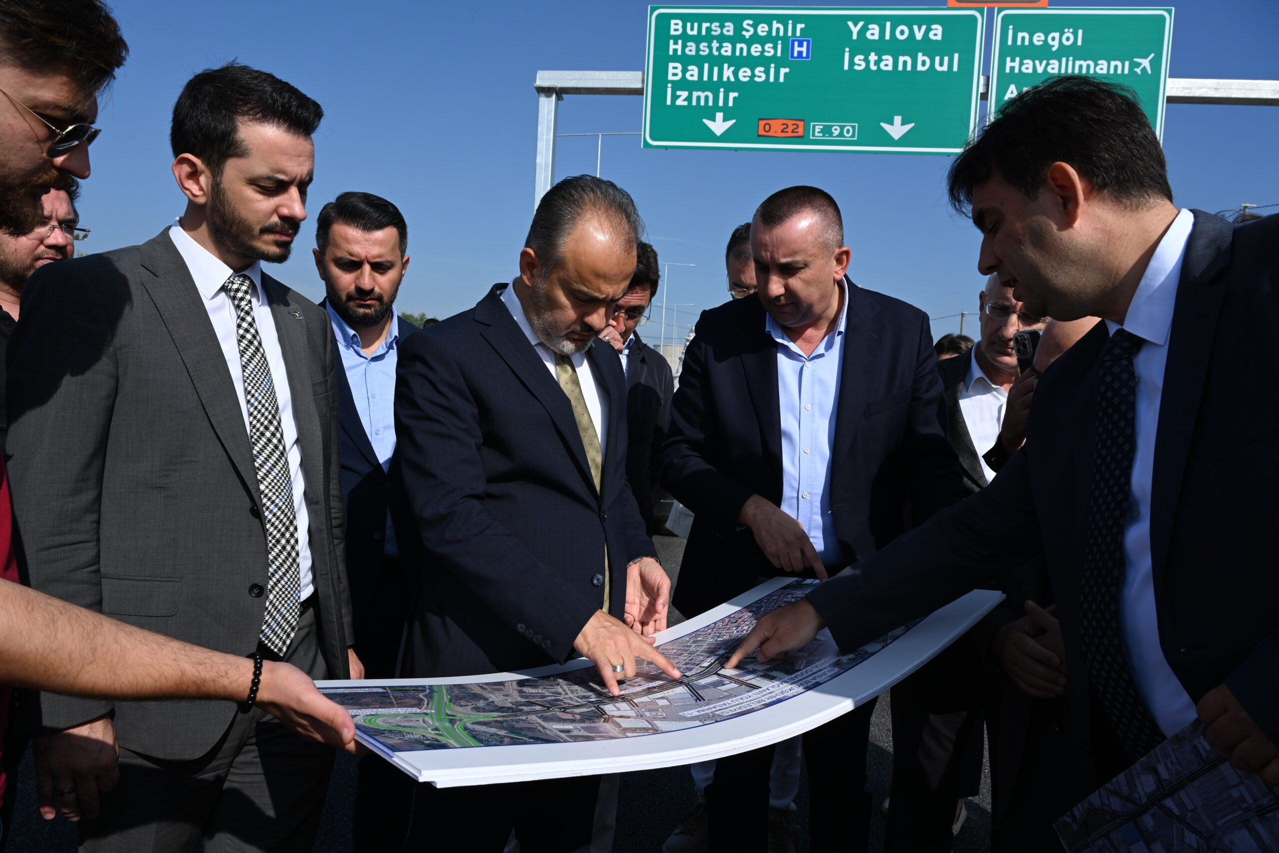 DOSAB Kavşağı’nda trafik sorunu çözülüyor