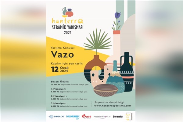 hanterra Seramik Yarışması başlıyor