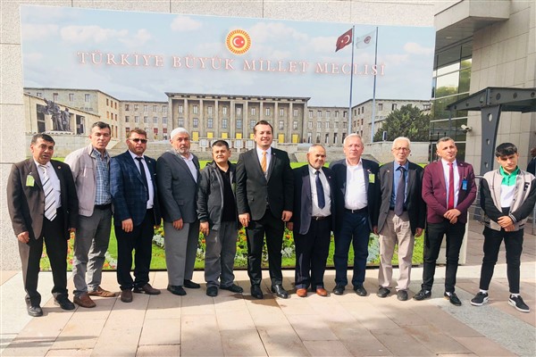Saadet Partisi heyeti TBMM’de