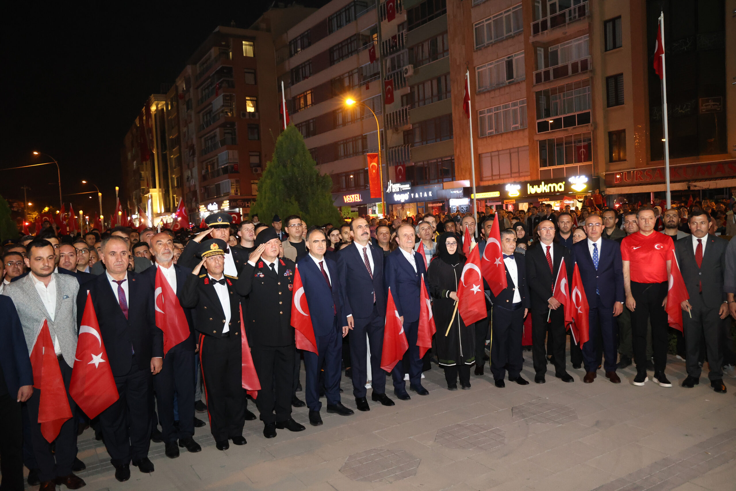 Konya’da Cumhuriyetin 100. yılı coşkuyla kutlandı
