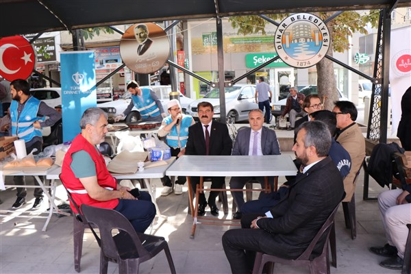 Başkan Sarı, ‘Filistine Umut Ol Kermesi’nin açılışını gerçekleştirildi