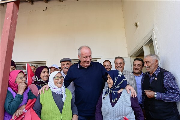 İnce, Tokat Zile Çiftlik Köyü’nü ziyaret etti