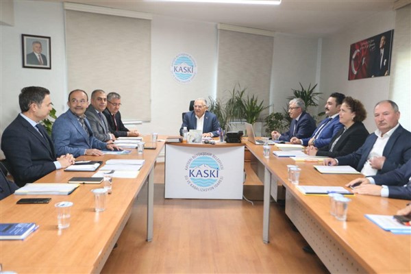 Başkan Büyükkılıç’tan KASKİ’DE “2024 Yılı Yatırım” zirvesi