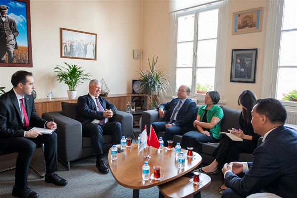 İzmir’in 2026 Avrupa Gençlik Başkenti adaylığı için Çin’den destek