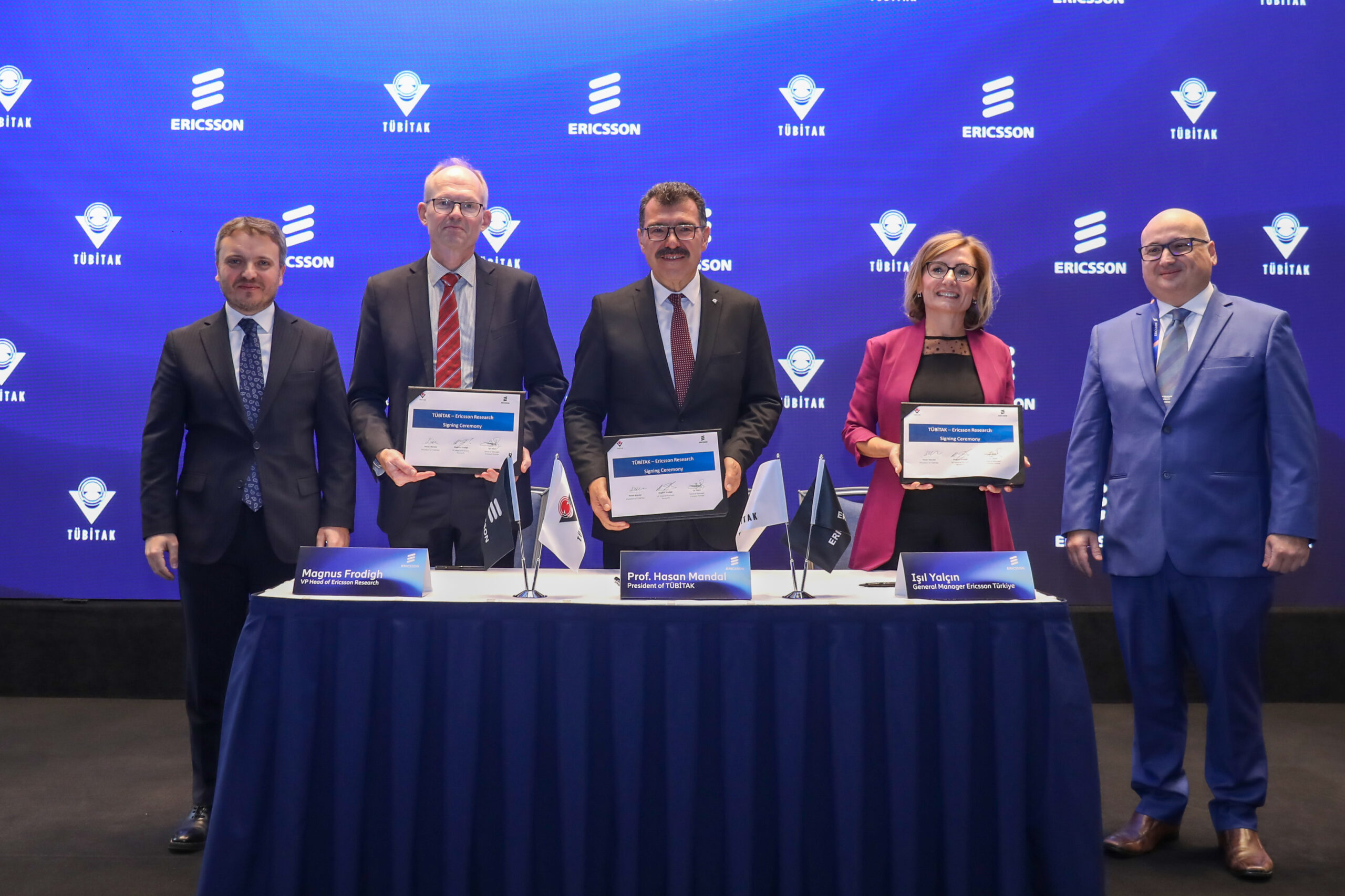 Ericsson ve TÜBİTAK iş birliği için imzalar yeniden atıldı