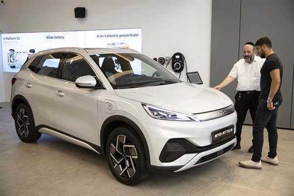 İsrail’de satılan elektrikli araçların yüzde 62’sini Çinliler üretti