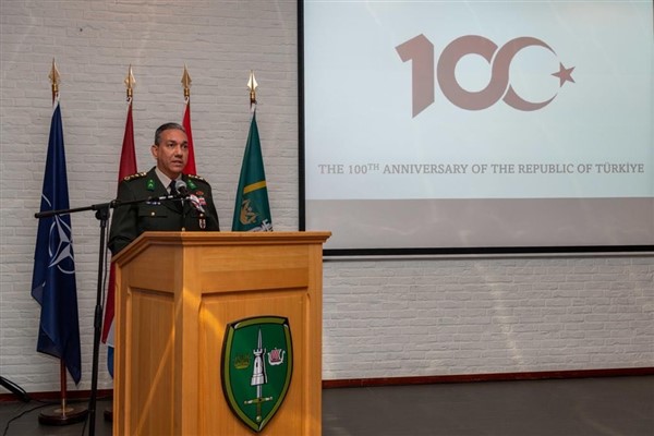 Cumhuriyetin 100’üncü yılı için JFCBS Karargahında resepsiyon düzenlendi