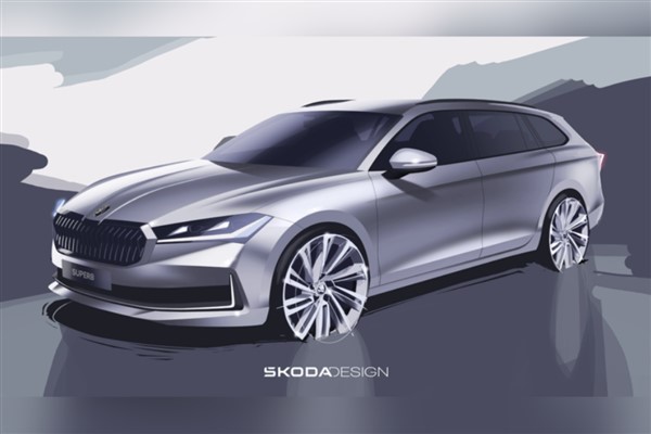 Skoda yeni nesil Superb’in tasarım detaylarını paylaştı
