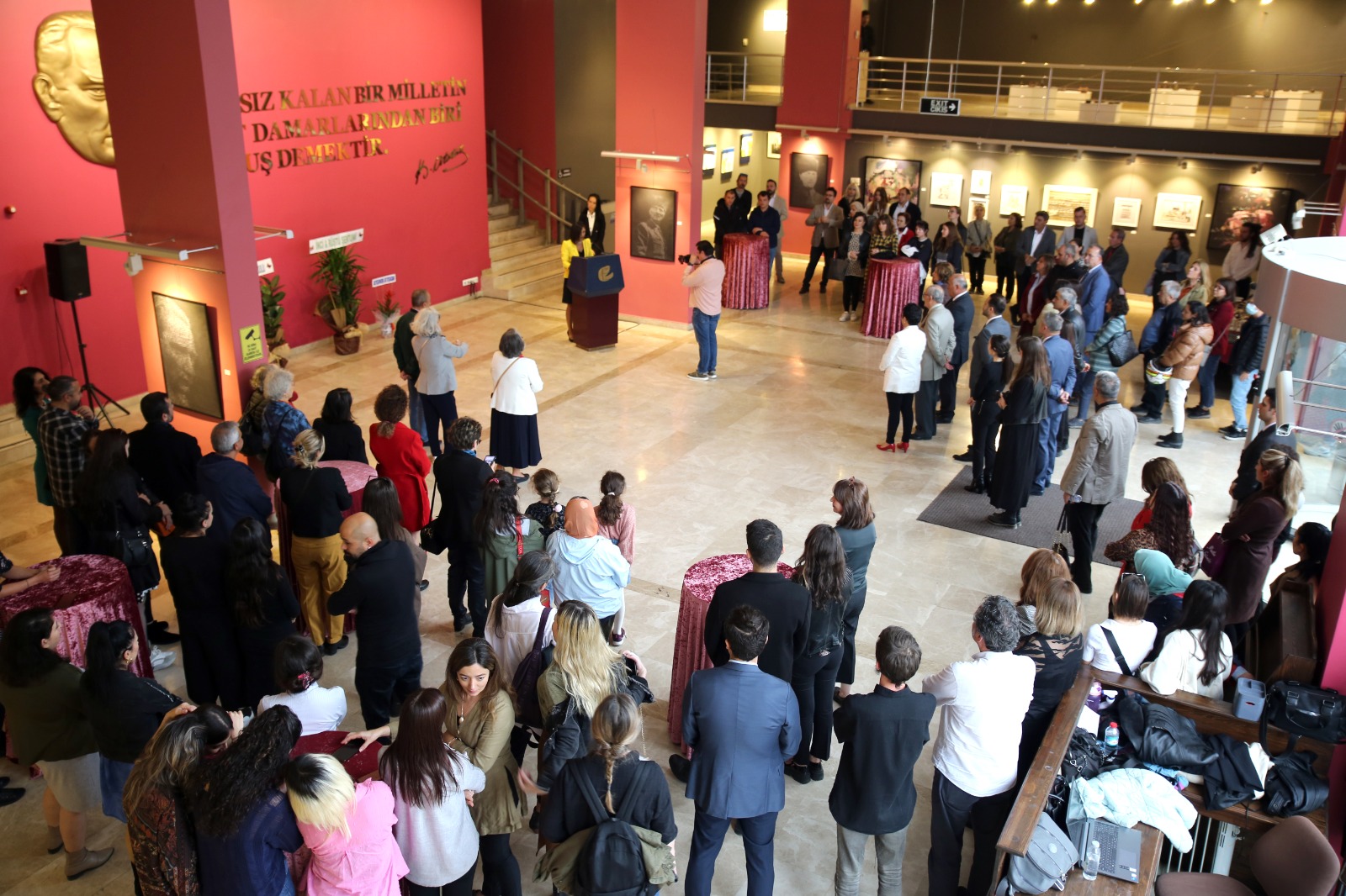 ”Cumhuriyetimiz 100. Yaşında” sergisinin açılışı gerçekleştirildi