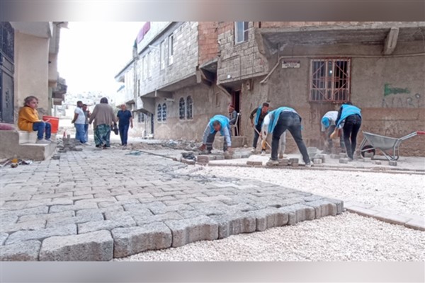 Eyyübiye mahalleleri kışa hazırlanıyor