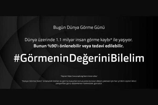 Atasun Optik, Dünya Görme Günü’ne özel filmlerle farkındalık yaratıyor