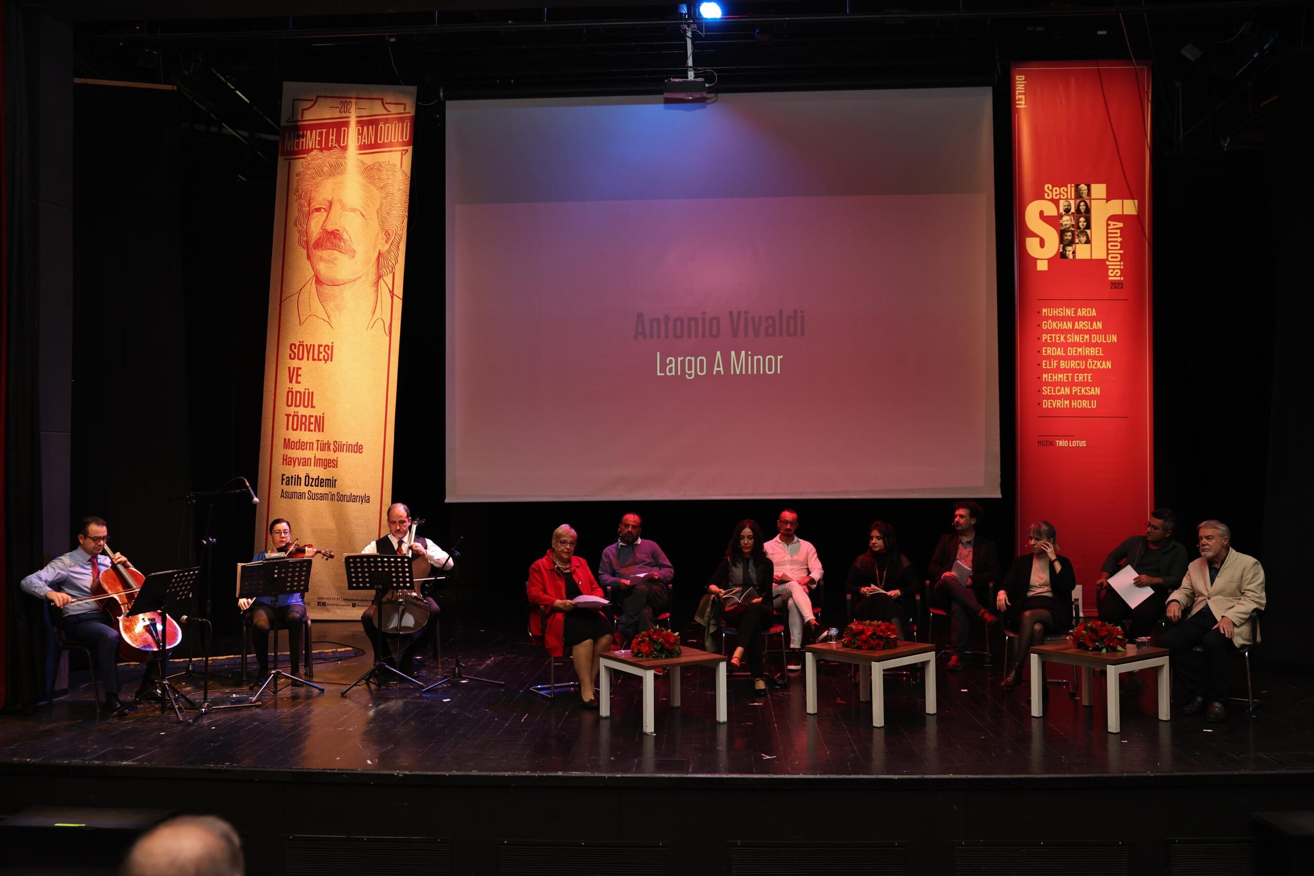 Mehmet H. Doğan Ödülü şiir dolu gecede sahibini buldu