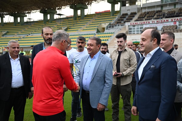 Vali Şıldak’tan Şanlıurfaspor’a destek