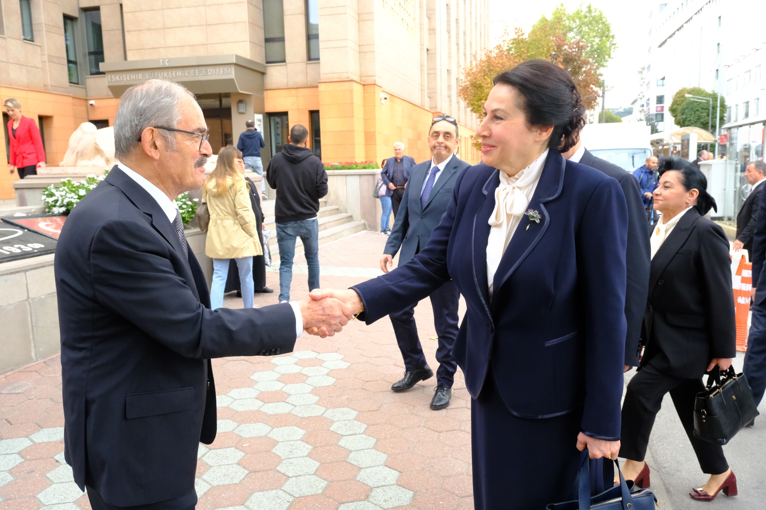 Kamu Görevlileri Etik Kurulu’ndan Başkan Büyükerşen’e ziyaret