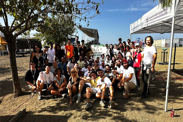 Eskişehir Büyükşehir Gençlik Merkezi gönüllü gençleri İzmir kampında