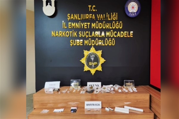 Şanlıurfa’da uyuşturucu operasyonu