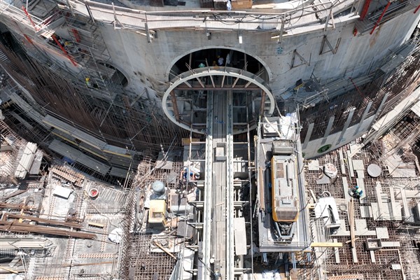 Akkuyu NGS’nin 1. güç ünitesinde kutup vinci işletmeye alındı