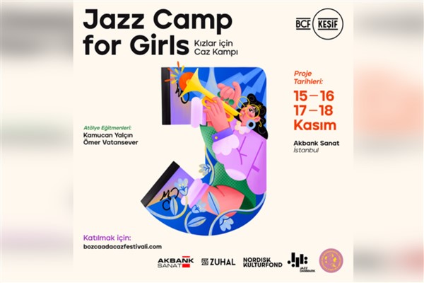 “Kızlar için Caz Kampı” başlıyor