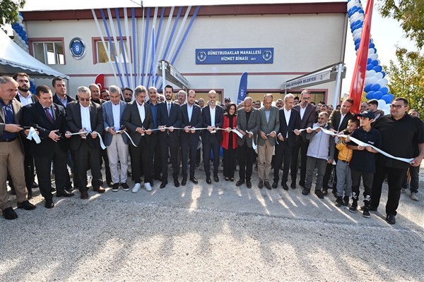 Bursa’da Güneybudaklar Mahallesi’nde hizmet binası açıldı