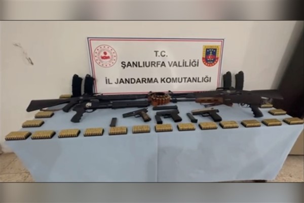 Şanlıurfa’da silah kaçakçılığı operasyonunda 5 şüpheli yakalandı