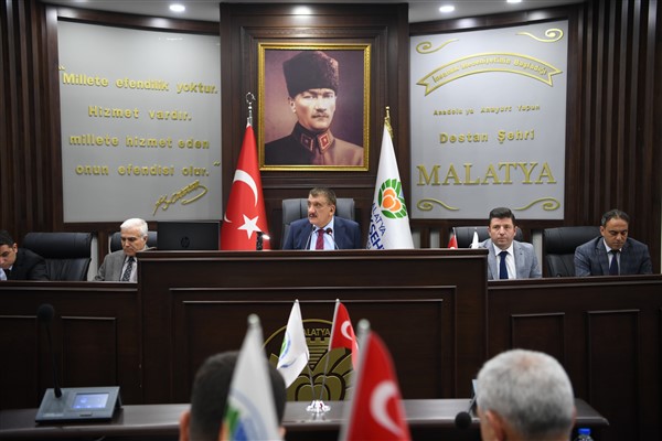 Malatya Büyükşehir Belediye Meclisi ekim ayı ilk toplantısı yapıldı