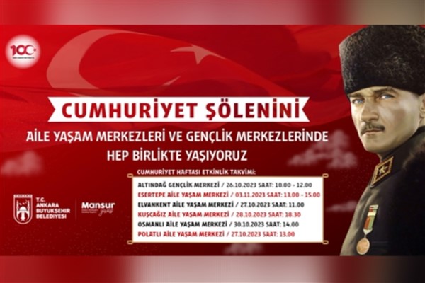 Ankara, “100. Yıl Kadın Şenliği ve Cumhuriyet Şöleni”ne ev sahipliği yapacak
