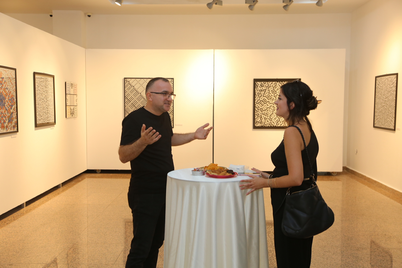 ‘Bir Nokta Bir Çizgi Sonsuzluğun Resmi’ sergisi ziyarete açıldı