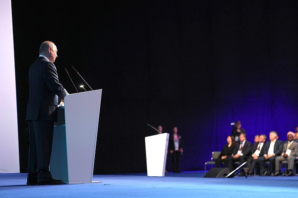 Rusya Devlet Başkanı Putin, 11. Uluslararası Spor Forumu’na katıldı