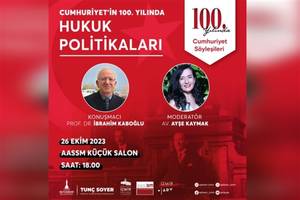 Cumhuriyet söyleşilerinin ilk konuğu Prof. Dr. Kaboğlu