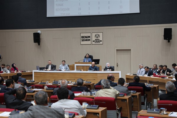 Konya Büyükşehir Meclisi’nden Filistin’e destek açıklaması