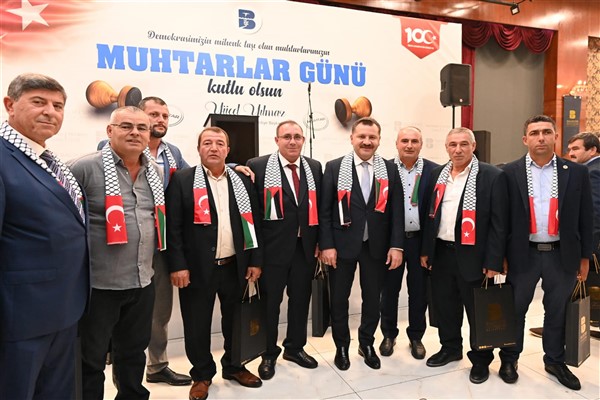 Başkan Yılmaz, 20 ilçenin muhtarlarıyla bir araya geldi