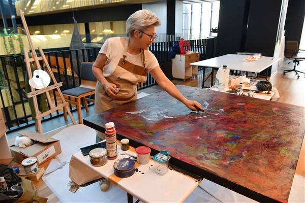 8. Beylikdüzü Resim Çalıştayı başladı