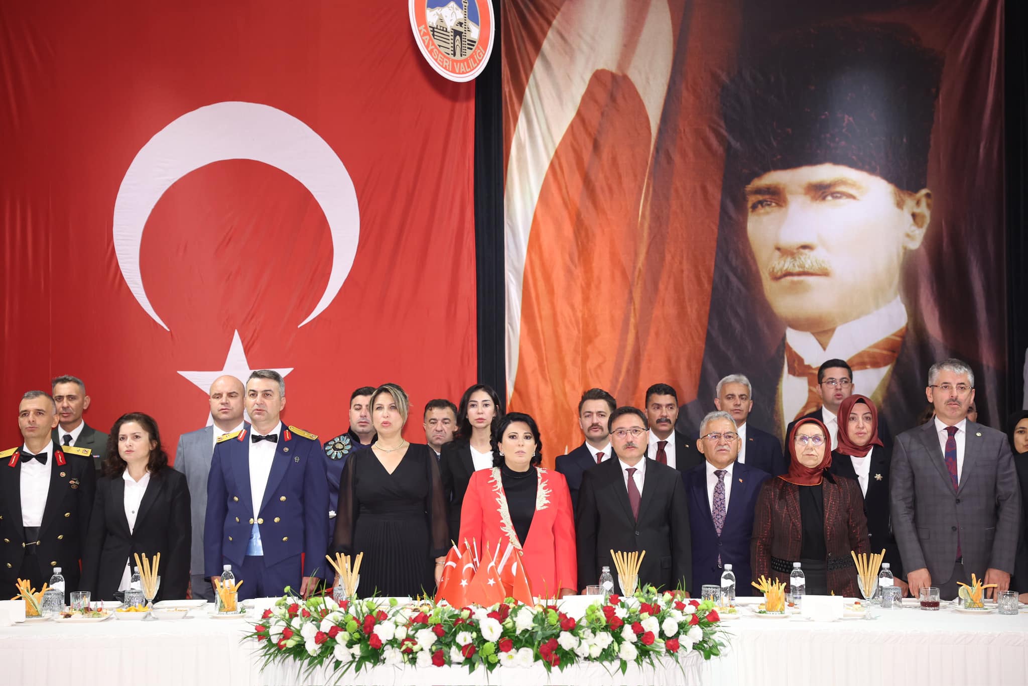 Başkan Büyükkılıç, Cumhuriyet’in 100’üncü yıl Resepsiyonu’na katıldı