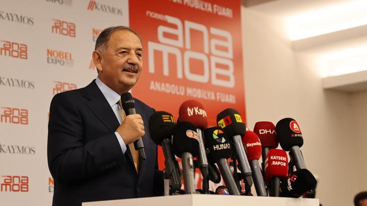 Bakan Özhaseki: “Bu ülkede 21 yıldır istikrar var”