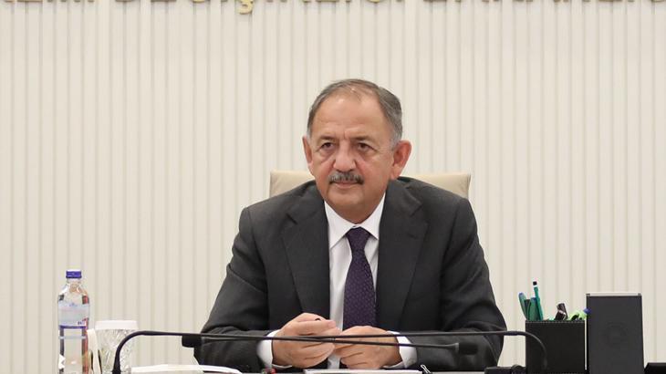 Bakan Özhaseki: ‘Deprem bölgesinde köy evleri hafif çelikten yapılacak”