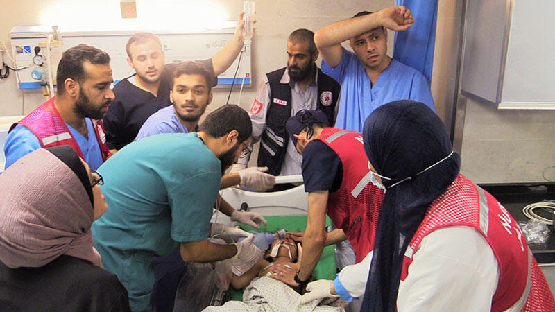 Filistin Sağlık Bakanlığı’ndan hastane saldırısına yönelik açıklama