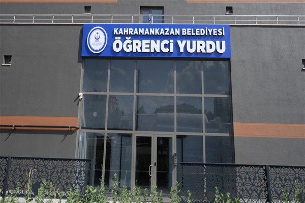 Kahramankazan’da öğrenci yurdu hizmete açıldı