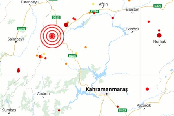 Kahramanmaraş’ta deprem