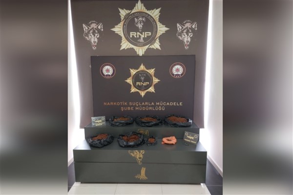 Rize’de 5 kilo 76 gram bonzai ele geçirildi