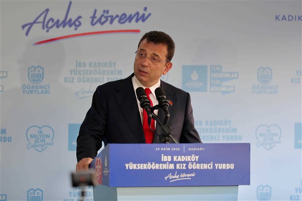 İmamoğlu: “Zeren Ertaş’ın adı Kadıköy’deki İBB yurdunda yaşayacak”