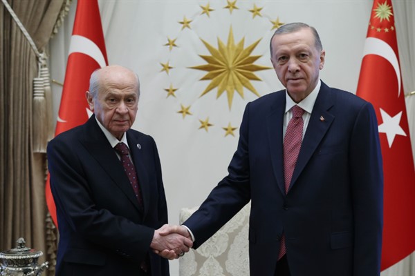 Cumhurbaşkanı Erdoğan, MHP Genel Başkanı Bahçeli ile görüştü