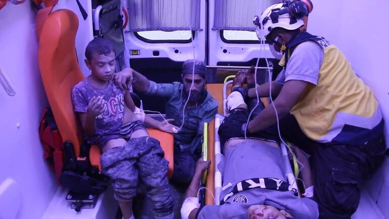 Suriye'de rejim güçlerinin top atışında 5 sivil öldü, 38 kişi de yaralandı