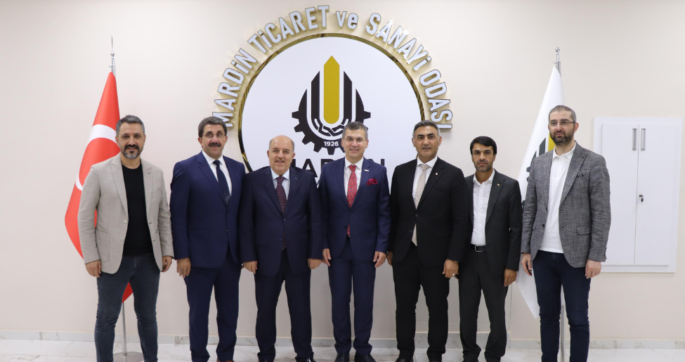 OSBÜK YÖNETİM KURULU ÜYESİ NOYAN, MARDİN’DE ZİYARETLERDE BULUNDU