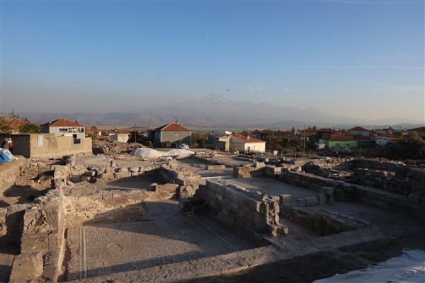 Kayseri’de mozaik yapılar, 600 metreye kadar gün yüzüne çıkarıldı