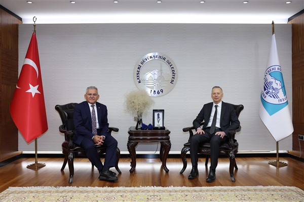 Ticaret Bakan Yardımcısı Ağar’dan Başkan Büyükkılıç’a ziyaret