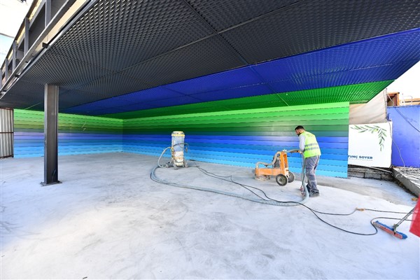 Bostanlı İskelesi yenileniyor