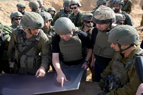 Netanyahu, Gazze Şeridi’ni ziyaret etti