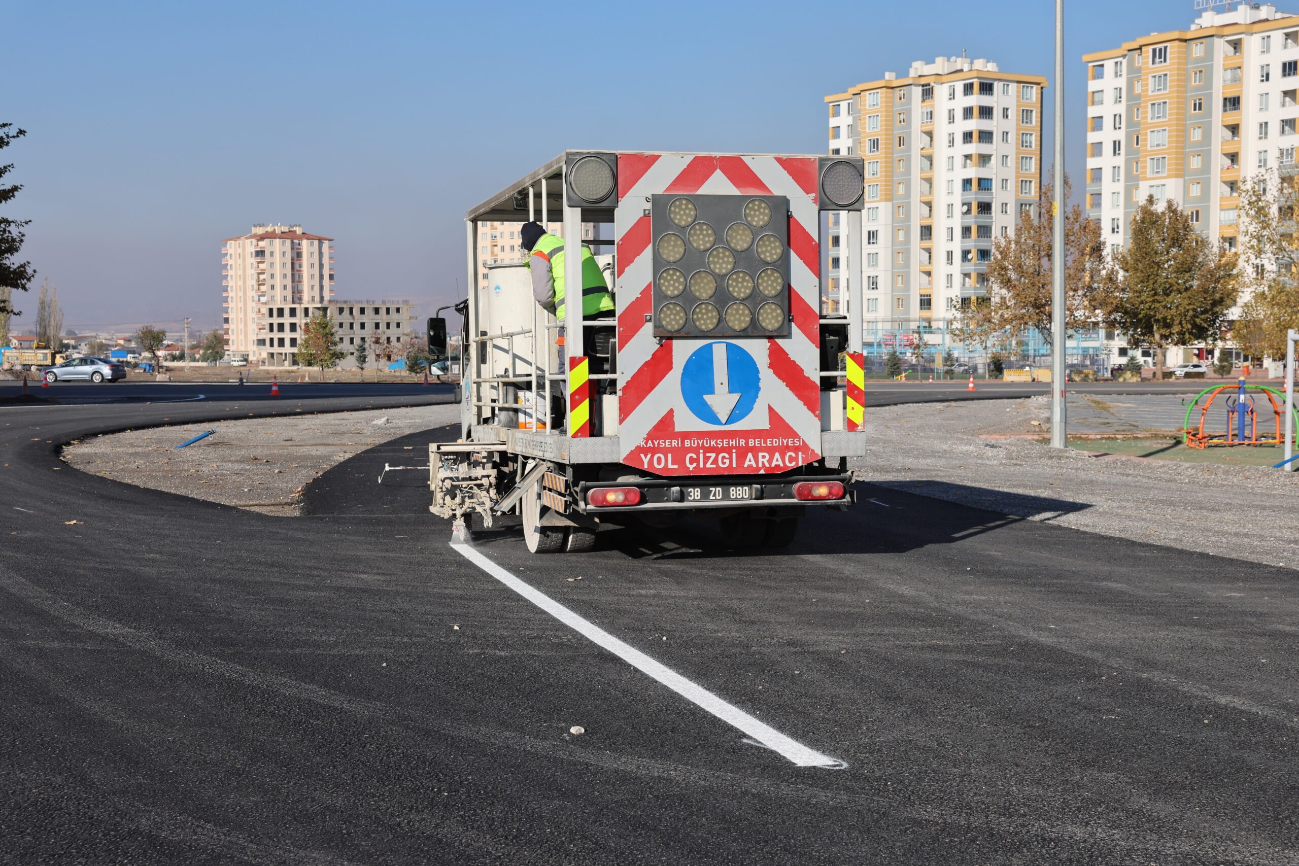 Başkan Büyükkılıç, sona gelinen çalışmaları yerinde inceledi