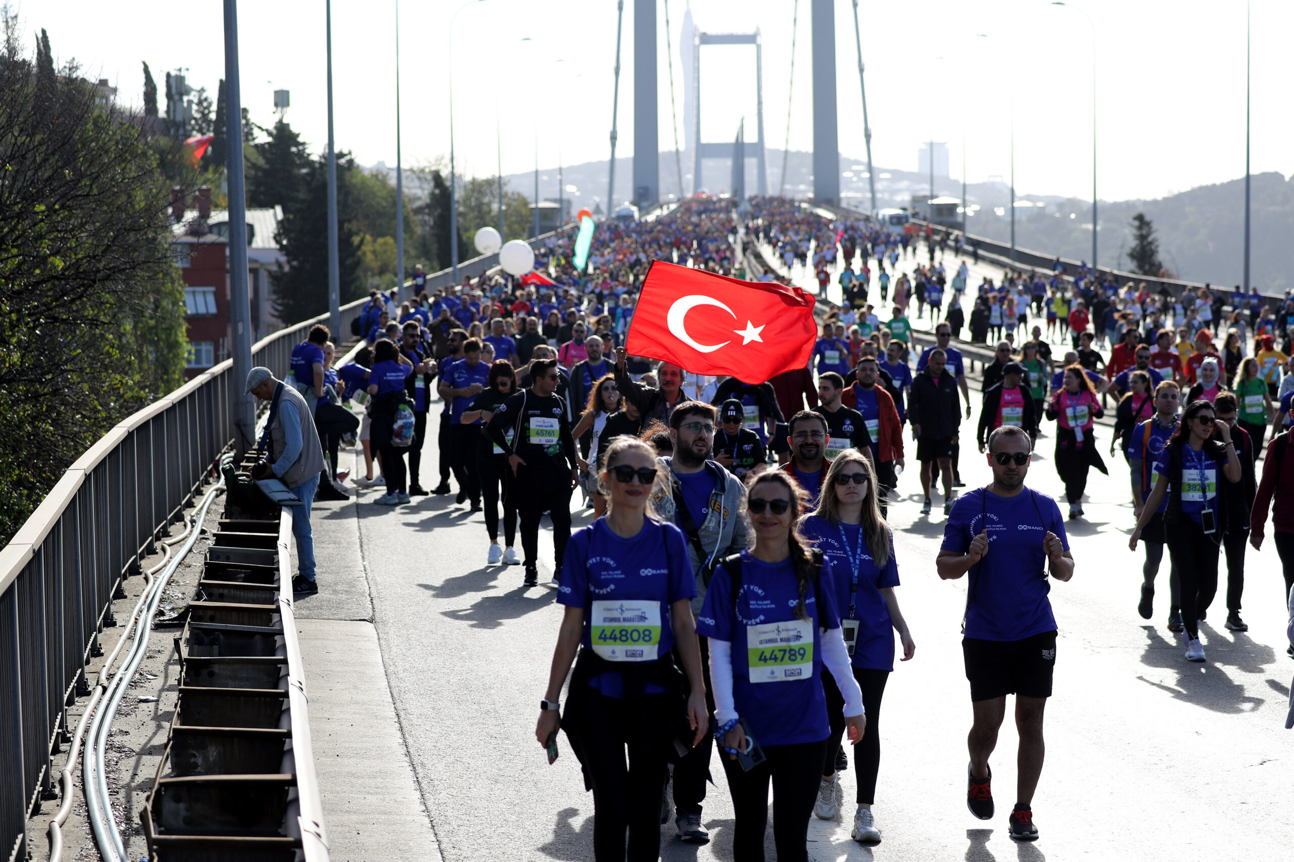 İstanbul Maratonu, bu yıl ‘Yüzyılın Koşusu’ sloganı ile start aldı